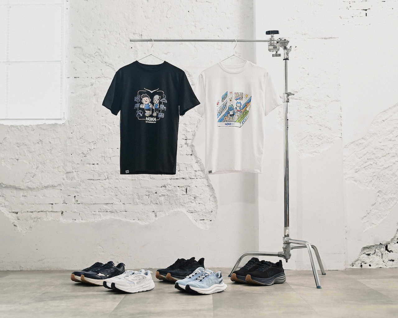 HOKA X 寂寞鱷魚聯名台灣城市Tee　同步推出五雙經典鞋款獨家新色